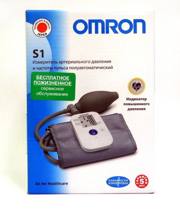 Тонометр полуавтоматический