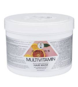 Даллас multivitamin маска для волос с экстратом женьшеня и авокадо 500 мл