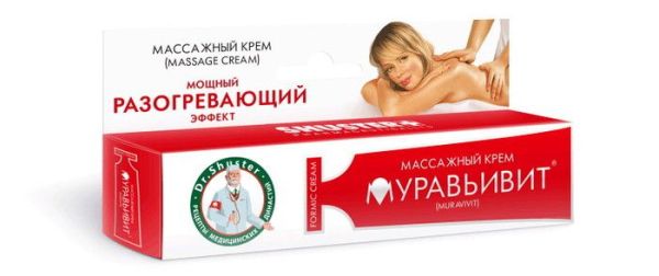 Изображение товара Крем массажный «Муравьивит» (радикулитный), 44 мл Крем массажный «Муравьивит» (радикулитный), 44 мл фотография