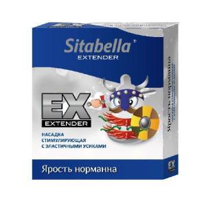 Насадка стимулирующая Sitabella Extender Ярость Нормана