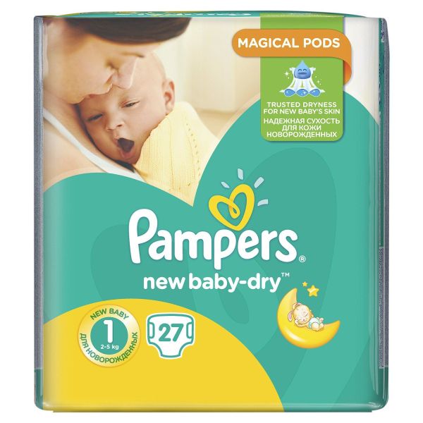 Изображение товара Памперс подгузники new baby newborn (2-5кг) №27 Памперс подгузники new baby newborn (2-5кг) №27 фотография