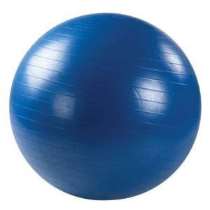 Мяч для фитнеса 75см (L 0775b) с АВС синий