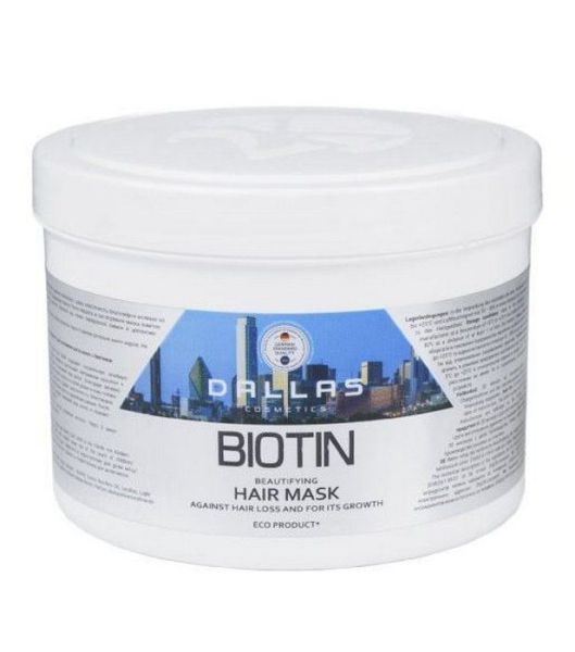 Даллас biotin маска против выпадения и для улучшения роста волос с биотином 500 мл фотография
