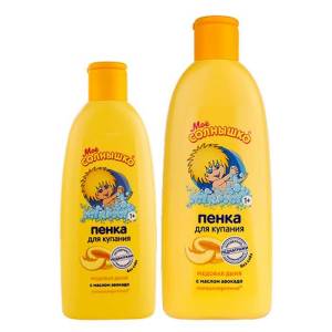 Пенка-гель для купания Мое солнышко Медовая дыня 200 мл